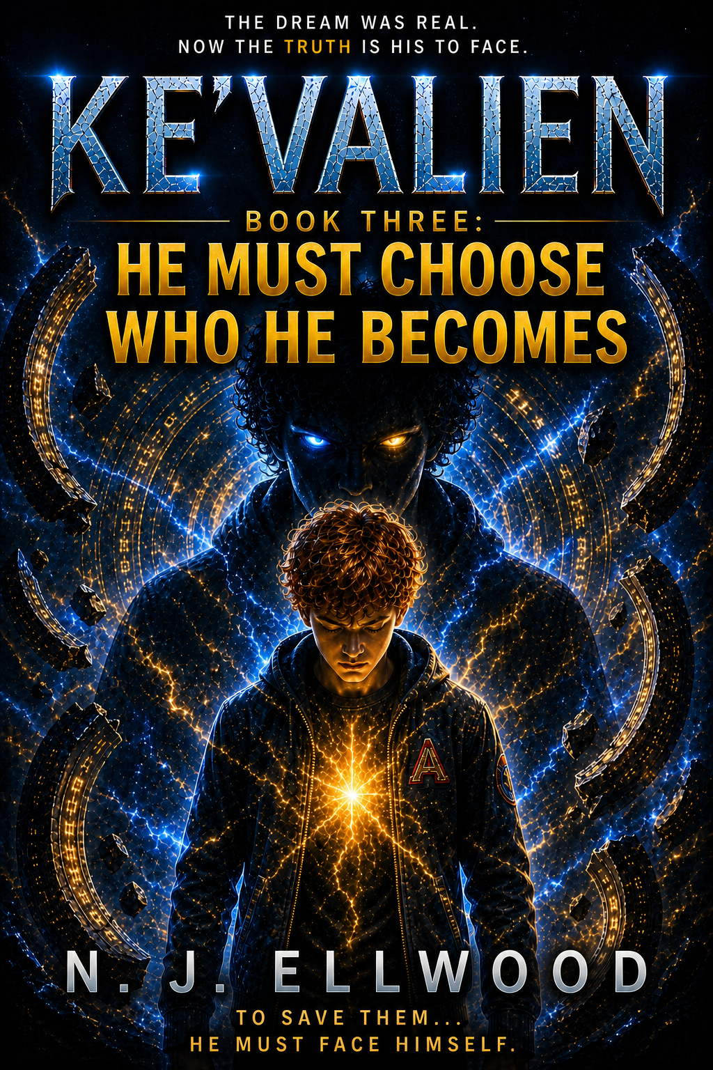 Book cover for He Must Choose Who He Becomes