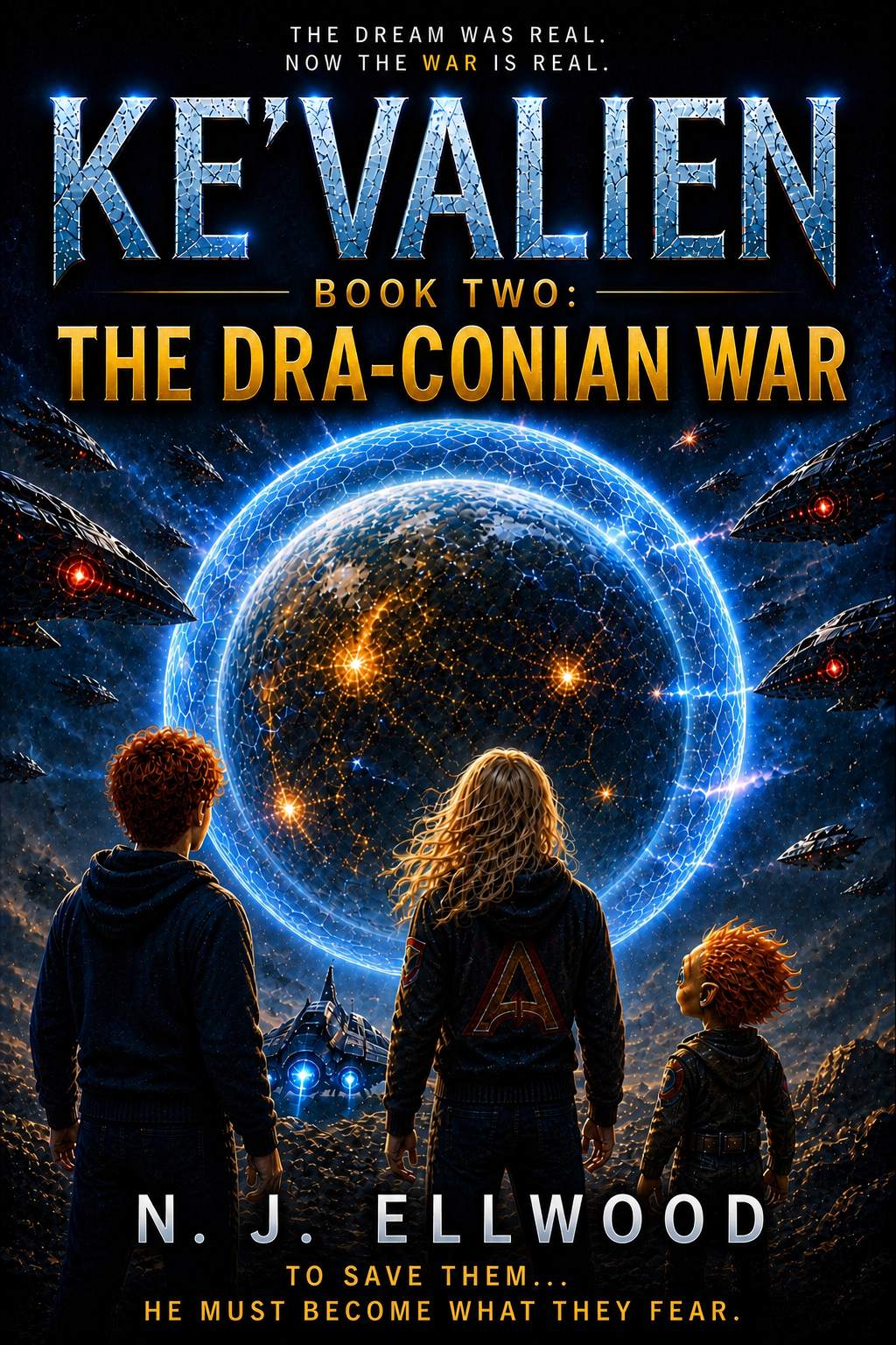 Book cover for The Dra-Conian War