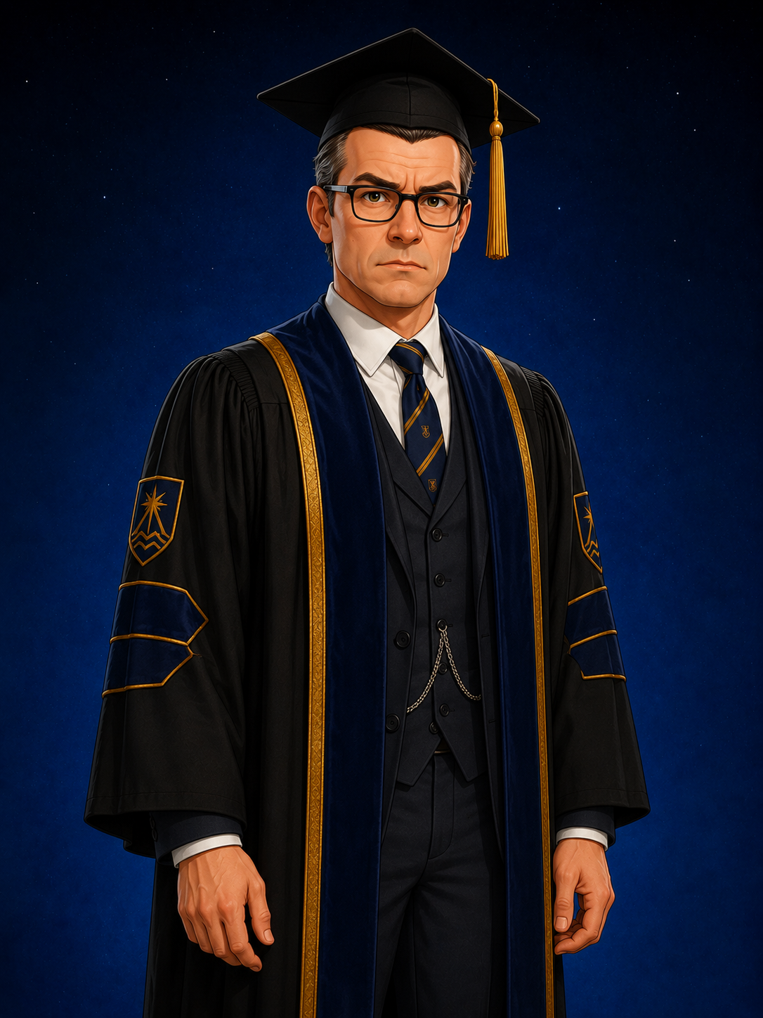 Portrait of Mr Harrington